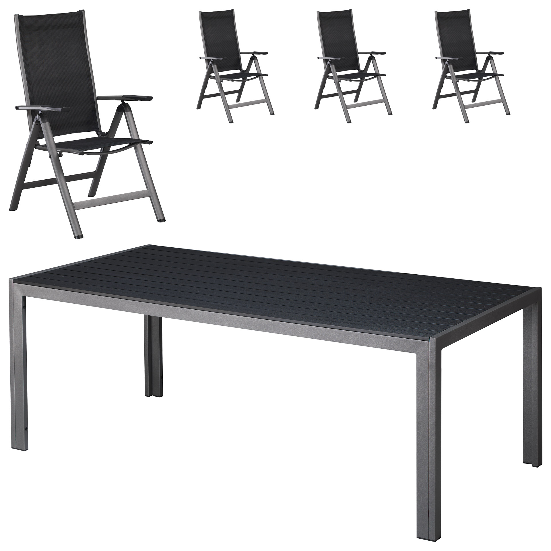 ᐅᐅ Gartenmobel Set Las Vegas 100x205 4 Stuhle Grosse Auswahl Top Angebote Sitename